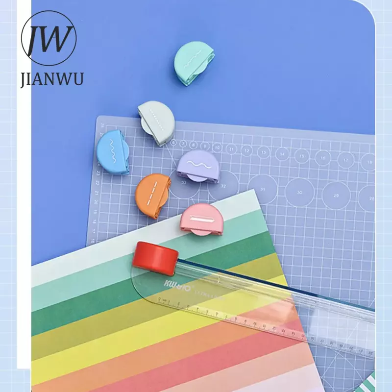 JIANWU-متعددة الوظائف ورقة القاطع ، متعددة القاطع رئيس ، مزيج القواطع ، أدوات الإبداعية ، DIY بها بنفسك مجلة القرطاسية ، سبعة في 1