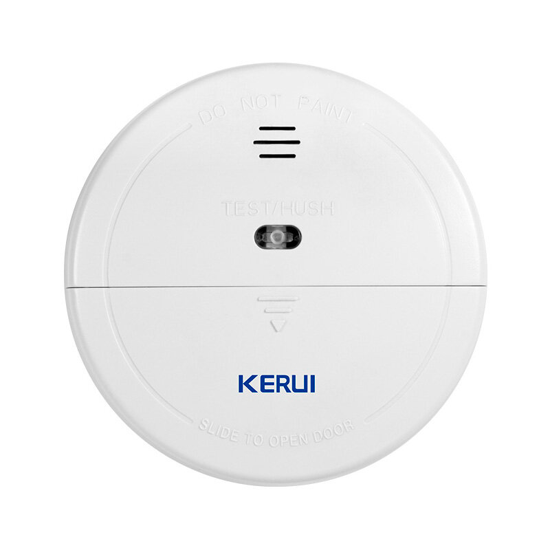 كاشف دخان أمان للمطبخ المنزلي من KERUI ، نظام إنذار دخان لاسلكي ، GSM Wifi ، MHz