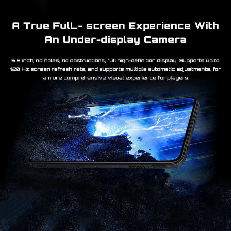 كاميرا ثلاثية Nubia-RedMagic 7 Pro ، إصدار عالمي ، 5G ، snap8 ، Gen 1 ، Octa Core ، our \ n ، Hz ، 65W ، شحن سريع ، 64 ميجابكسل