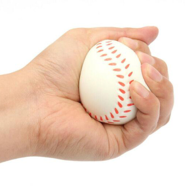 كرة بيسبول لينة مع إسفنجة ناعمة ، بيضاء ، صفراء ، كرة قاعدة تدريب ، تمرين على الرياضة الخارجية ، 6 ، من من من من من من من من ؟