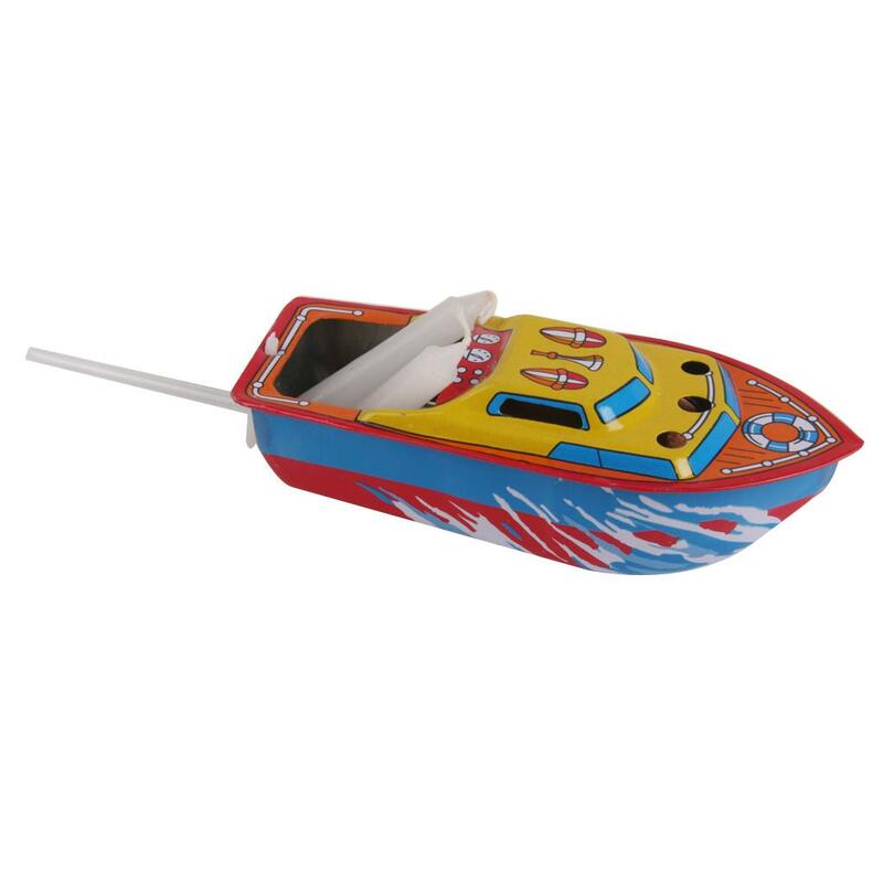 1 قطعة النادرة شمعة بالطاقة البخار قارب القصدير لعبة خمر نمط العائمة البوب البوب قارب الماء لعبة الاطفال الأطفال الجدة هدية