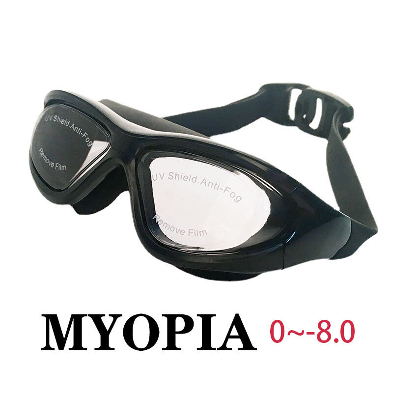 نظارات السباحة الجديدة للكبار نظارات السباحة بإطار كبير HD مضادة للضباب بالكهرباء عدسات نظارات السباحة للبيع بالجملة