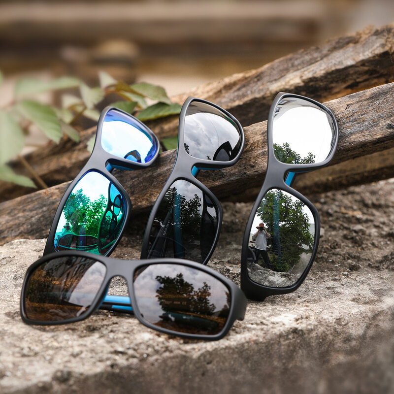 DML جديد مادة خفيفة جدا نظارات الرجال النساء الصيد نظارات الشمس نظارات التخييم التنزه القيادة الاستقطاب النظارات الشمسية
