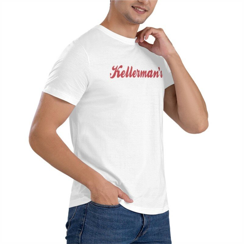 تي شيرت كلاسيكي للرجال من Kellerman ، بلوزة للرجال ، تي شيرت ، قميص صيفي