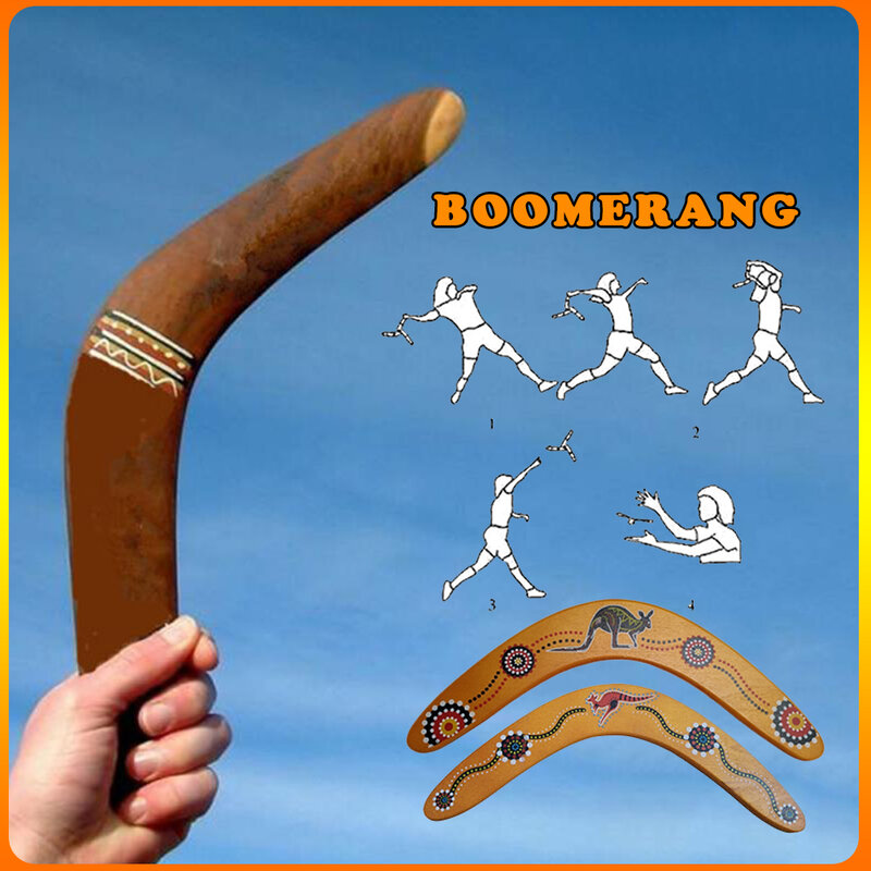 Boomerang-قرص طيران احترافي على شكل V ، لعبة خارجية جديدة