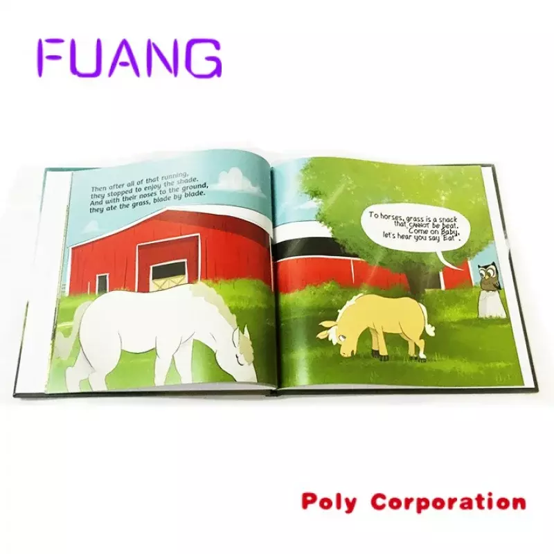 طباعة غلاف كتاب صلب مخصص ، طابعة كتب غلاف مقوى للأطفال في الصين ، مخصصة