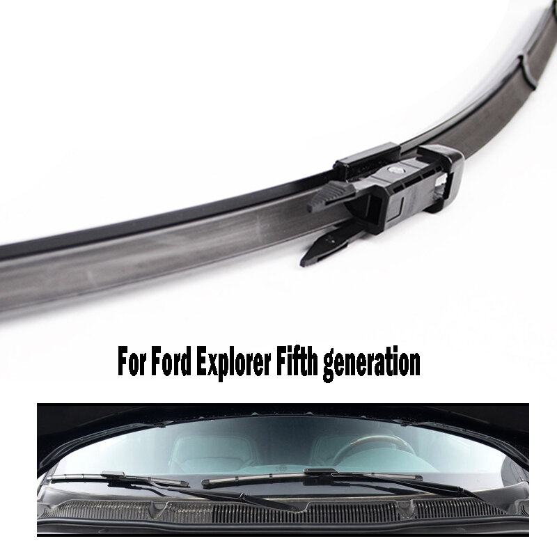 مجموعة شفرات ممسحة الزجاج الأمامي والخلفي من إريك لسيارة فورد إكسبلورر 2011- 2017 الجيل الخامس من الزجاج الأمامي 26 "22" 11"