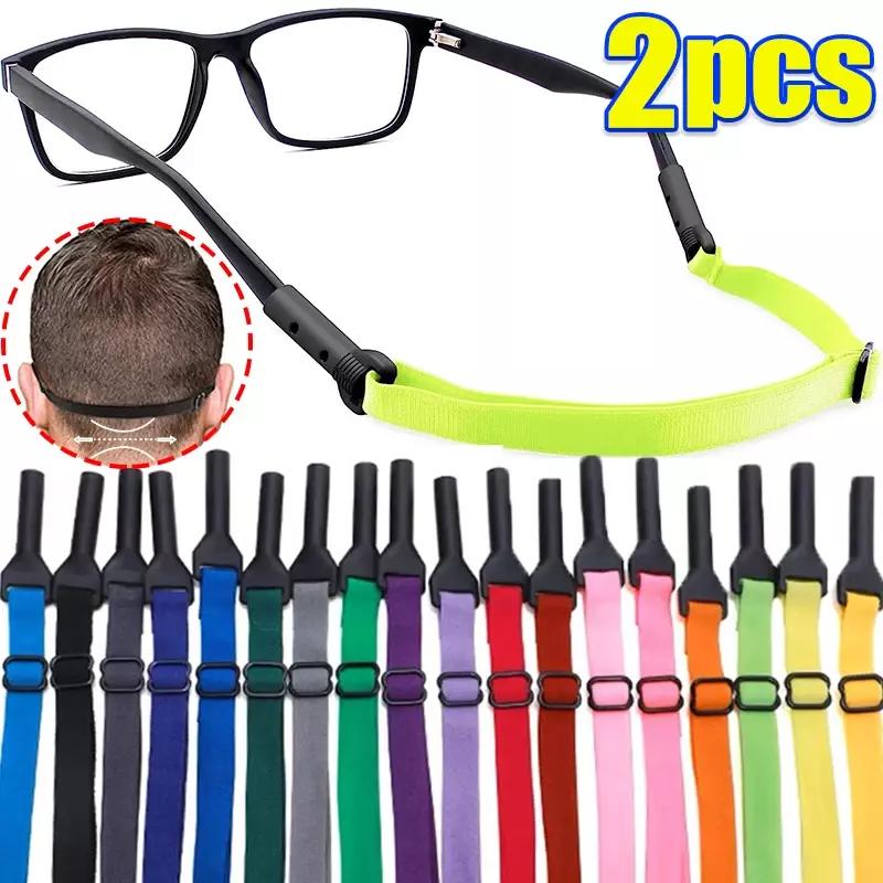 مطاطا المضادة للانزلاق نظارات حبل ، نظارات تحديد الحبل ، نظارات حامل حزام ، ملحق الرياضة ، 2 قطعة
