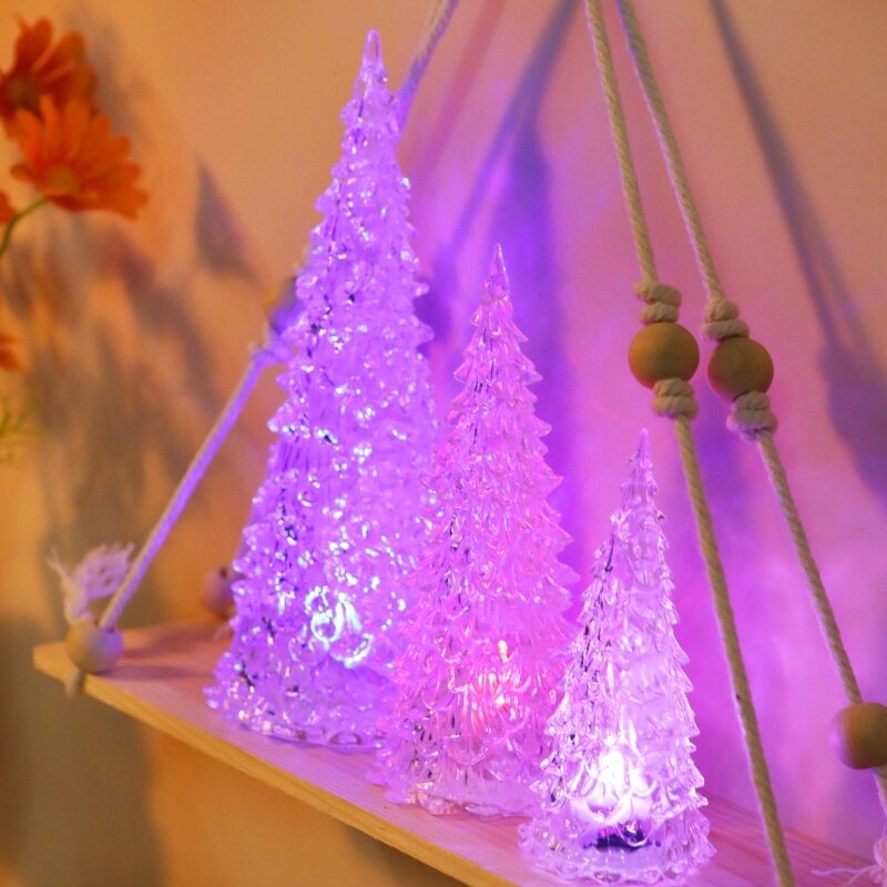 2022 جديد شجرة عيد الميلاد تمثال ضوء شجرة عيد الميلاد زينة مع متعدد الألوان المصابيح