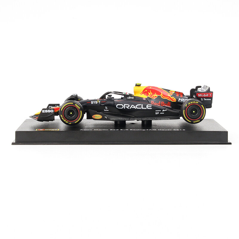 Bburago 1:43 F1 2022 بطل 1 # Verstappen ريد بول سباق RB18 #11 بيريز سبيكة سيارة نموذج سيارة مسبوك لعبة جمع هدية