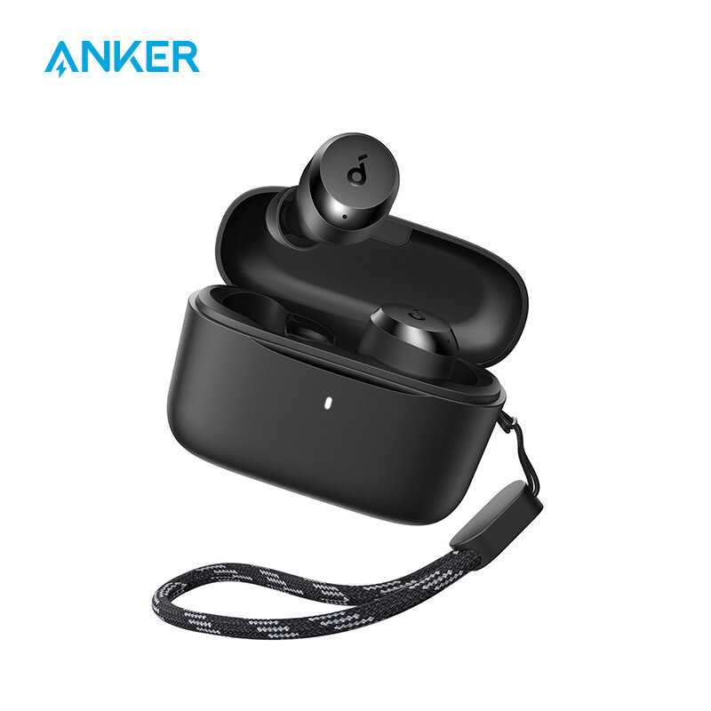 Anker-A20i سماعات لاسلكية حقيقية ، بلوتوث 5.3 ، Soundcore App ، صوت مخصص ، 28H وقت اللعب الطويل ، مقاومة للماء
