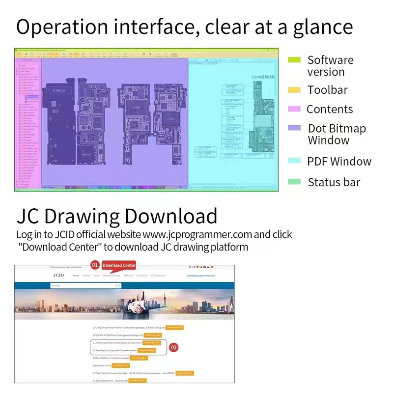 JCID-أدوات رسم ذكية لإصلاح الهاتف المحمول ، رسم تخطيطي ، صورة نقطية ، بطاقة VIP لمدة عام للآيفون ، أندرويد ، باد ، أدوات WUXINJI ZXW