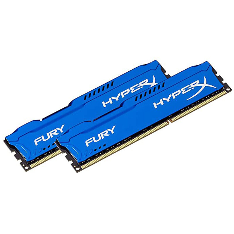 ميموريا DDR3 8GB 16GB 2x4GB (2x8GB) عدة RAM 1866MHz 1600MHz 1333MHz ذاكرة وصول عشوائي مكتبية 240Pins 1.5V DIMM HyperX Fury وحدة ذاكرة الكمبيوتر