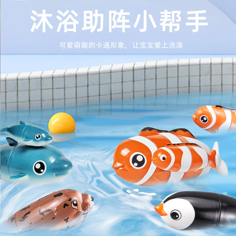 حمام لعب الأطفال الاستحمام لعب الأطفال اللعب المياه يمكن السباحة الأخطبوط لعب المياه دولفين أسد البحر