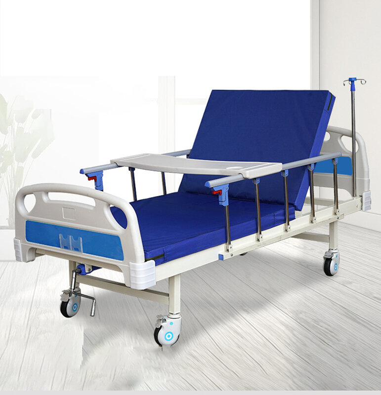 أسعار المصنع ABS دليل هزة مزدوجة 1 وظيفة 1 كرنك التمريض سرير طبي المسنين سرير مستشفى المريض