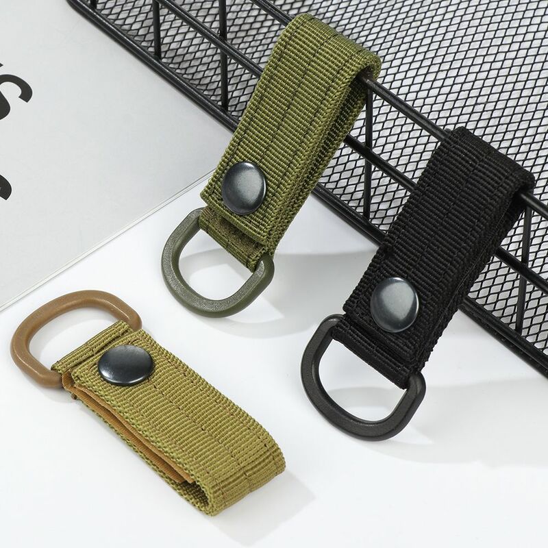 دائم النايلون حزام في الهواء الطلق الملحقات الرياضية متعددة الوظائف كارابينرز حزام كليب المفاتيح شنق مشبك حزام