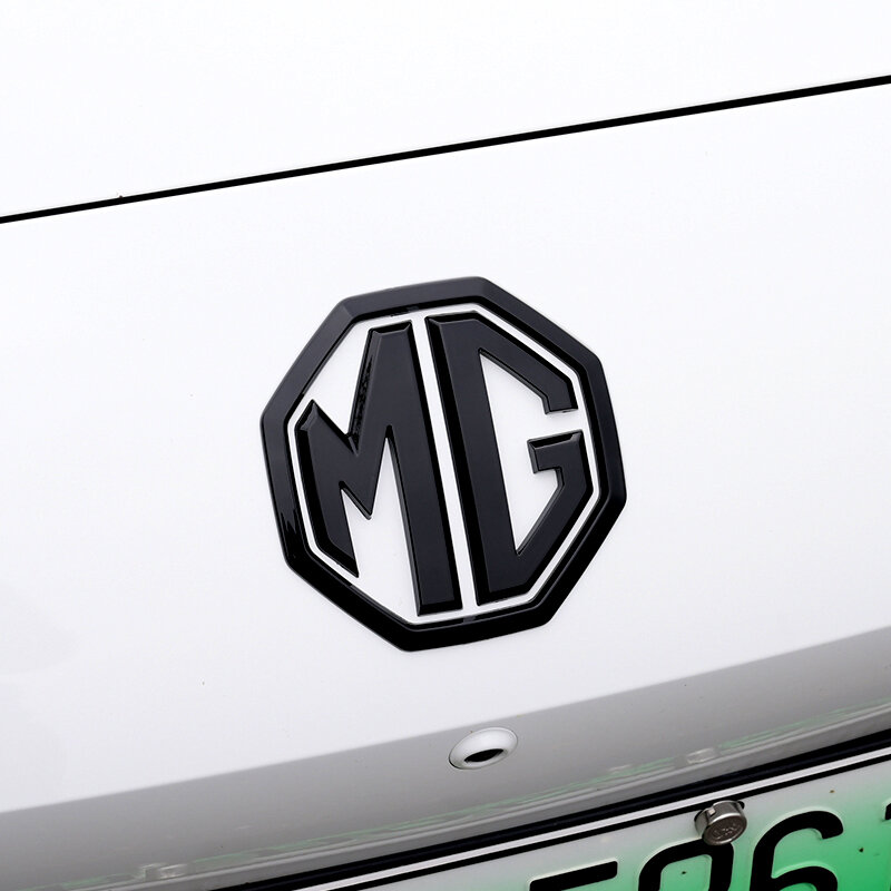 استبدال شعار السيارات حماية ABS MG4 MG مولان EV 2021 2022 2023 التصحيح السيارات الأسود شارة ثلاثية الأبعاد لواصق الحروف المرفوعة