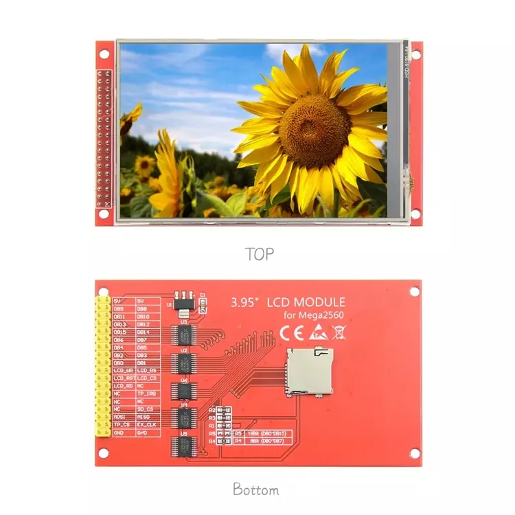 3.95"/4.0" inch 320*480 ILI9488 TFT Color LCD Display Module Screen with Touch Panel For Arduino UNO Mega2560 8 Bit