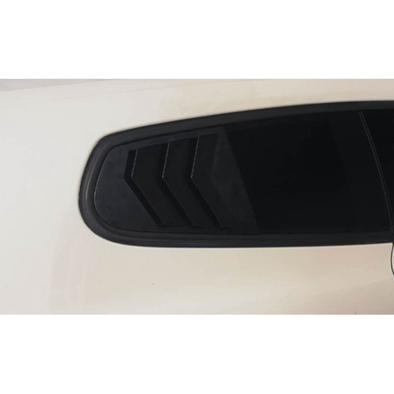 غطاء كوة نافذة السيارة الجانبية فتحة تهوية سطح الكربون نمط سبويلر ديكور ل Scirocco 2009-2018
