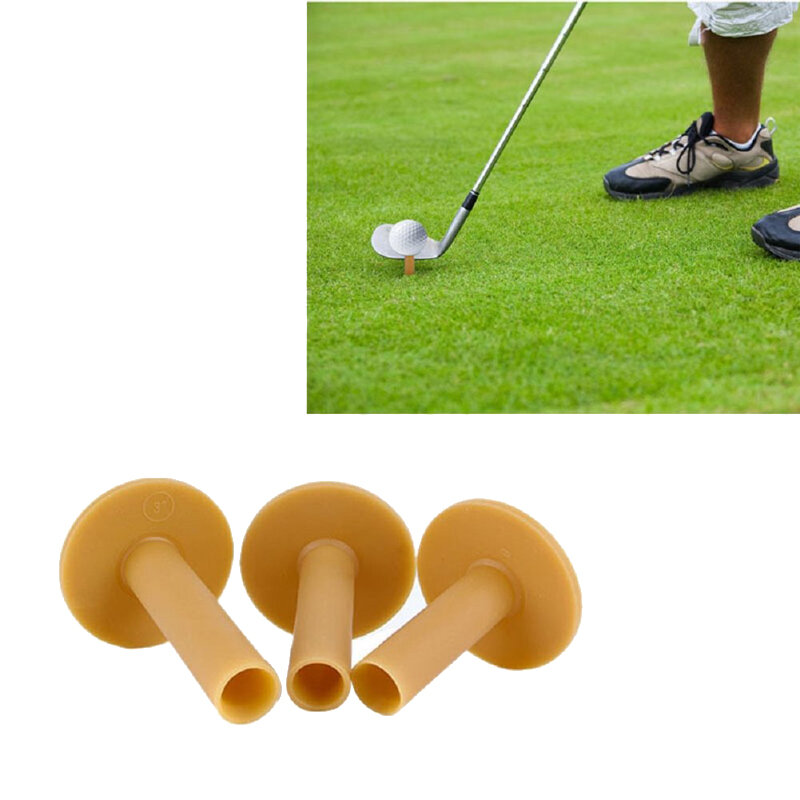 دائم البني المطاط الغولف المحملات مختلط ارتفاع حامل الكرة forDriving نطاقات الحصير ممارسة 골프공 라이너