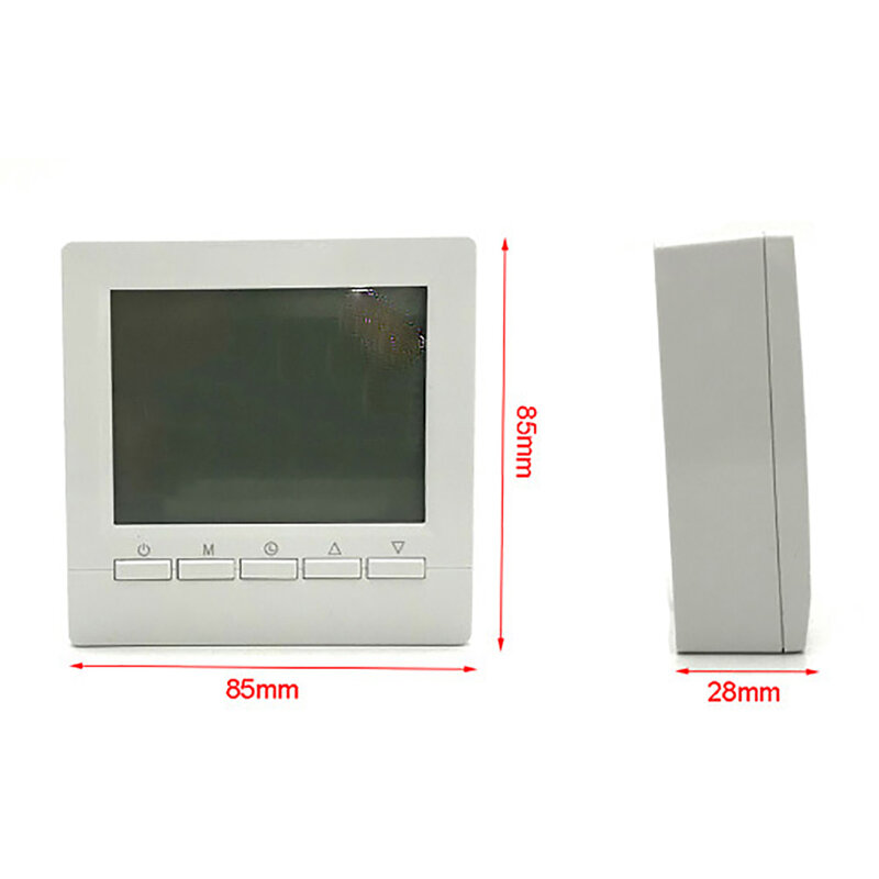 الموقد الرقمي ترموستات تحكم الذكية شاشة LCD تعمل باللمس الغاز المرجل غرفة تحكم في درجة الحرارة الذكية ترموستات