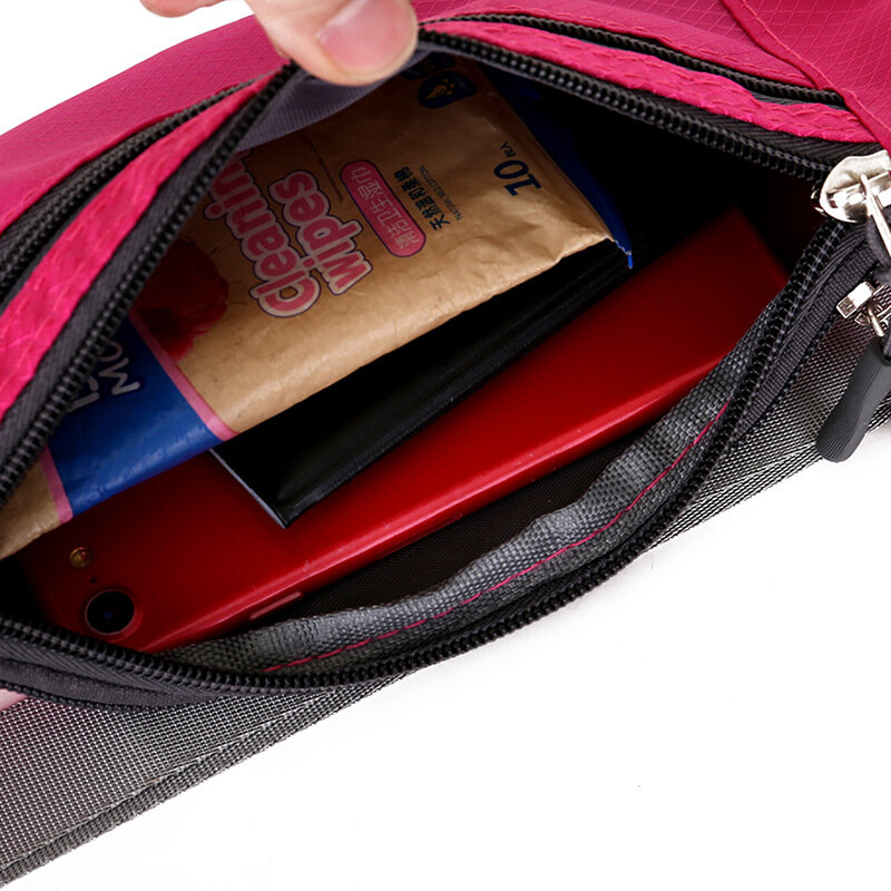 حقيبة الخصر الرياضية Crossbody للنساء ، حقيبة الهاتف العصرية ، متعددة الوظائف ، ومكافحة سرقة صفر المحفظة ، وحقيبة الهاتف