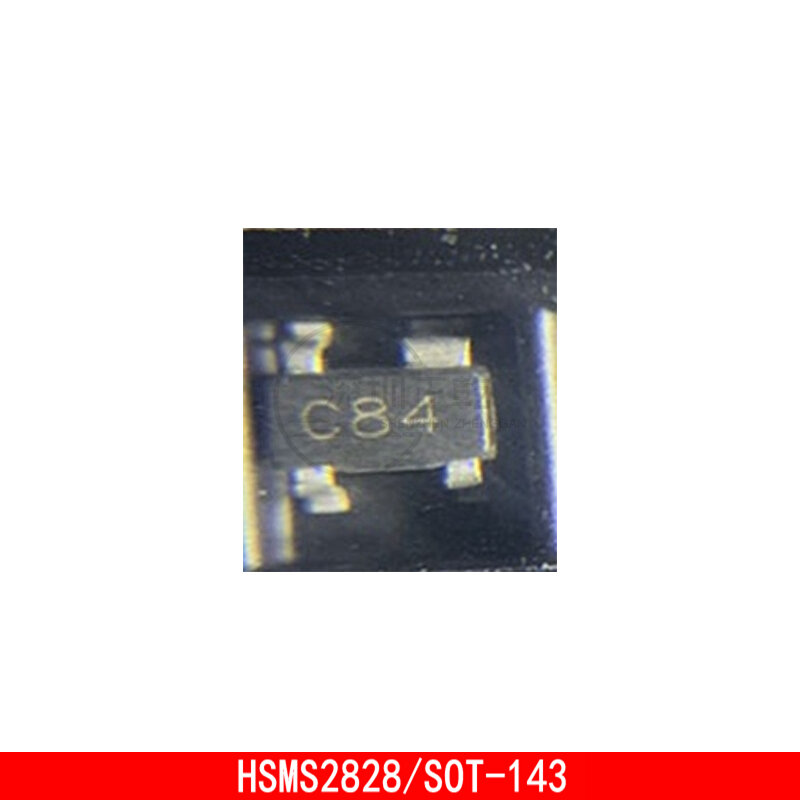 1-10 قطعة HSMS2828 HSMS-2828-TR1G C8 * SOT-143 تردد الراديو شوتكي ديود