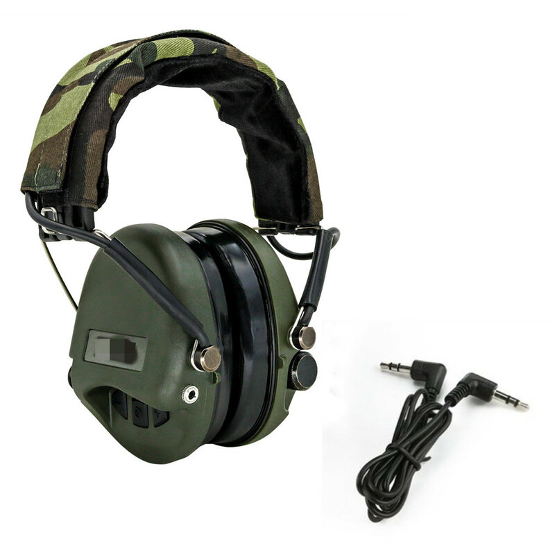 Sorddin-ipsc سماعات رأس تكتيكية مع الحد من الضوضاء النشطة ، إلكترونية ، حماية الأذن ، للصيد والرياضة
