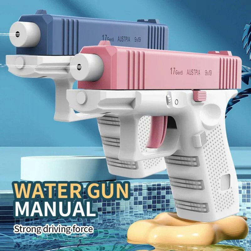 مسدس ماء للأطفال والكبار ، لعبة مسدس جلوك ، بندقية بخ ناسف لألعاب الرماية ، ألعاب خارجية