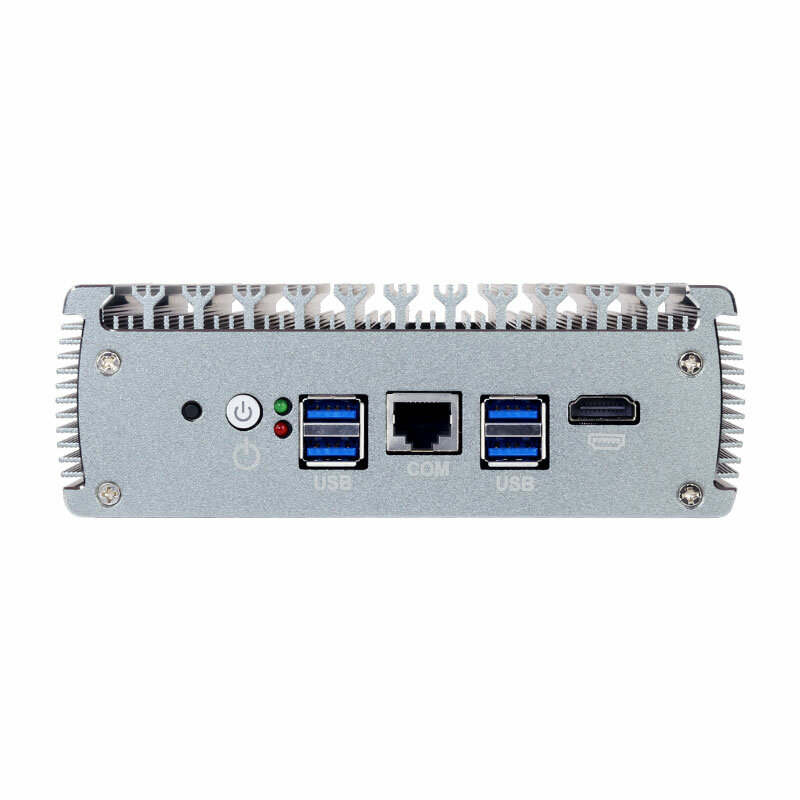 XCY Mini PC i5-1135G7 4 النوى 8 المواضيع 6x LAN 2.5G إنتل i225V نيك 4x USB RS232 HDMI Mini PCIE GPIO ويندوز 10 لينكس/أوبونتو