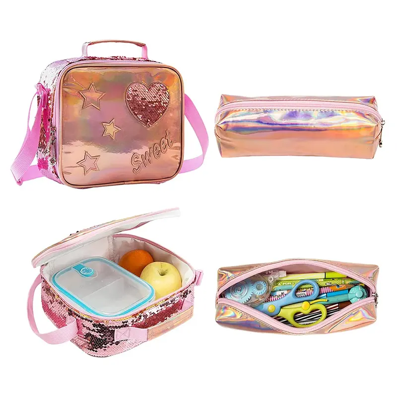 BIKAB-الترتر الحقائب المدرسية للفتيات ، حقيبة الظهر ، حقائب الظهر للمراهقات ، اللوازم المدرسية ، 16"