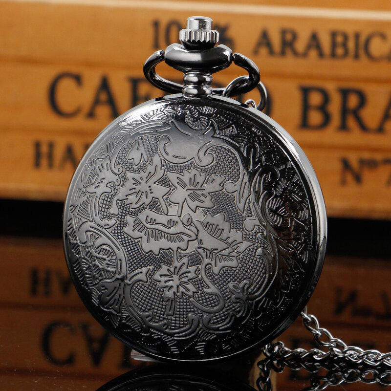 ساعة الجيب العتيقة الرومانية عدد فوب ساعة Steampunk قلادة كوارتز سلسلة ساعة قلادة أفضل هدية للرجل المرأة