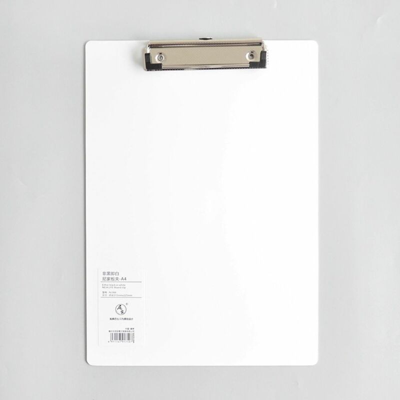 لوح كتابة بحجم A4/a5/a6 ، مجلد مستندات a5/a6 ، منظم ورق ، لوح كتابة ، أسود وأبيض