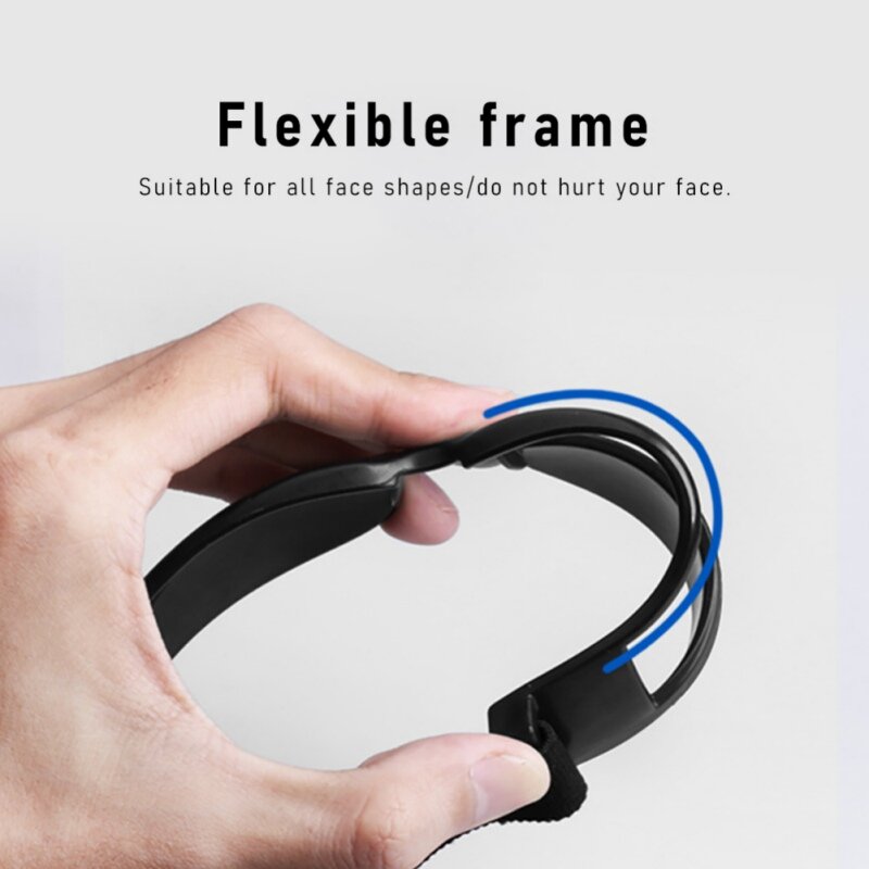 نظارات كرة السلة نظارات التدريب قابل للتعديل مطاطا التفاف السلامة نظارات مزركشة المعونة نظارات الرياضة