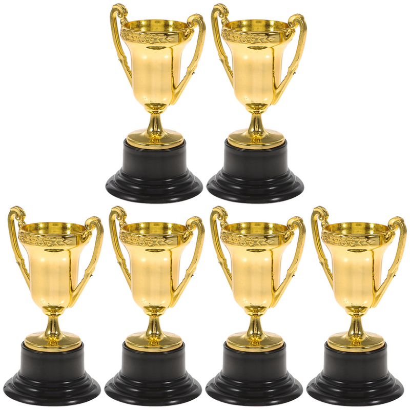كأس رياضي بلاستيكي صغير للأطفال ، جائزة الجوائز ، كأس كرة القدم الذهبي ، الفائز بالمكافآت ، كأس كرة القدم ، جوائز لعبة البيسبول