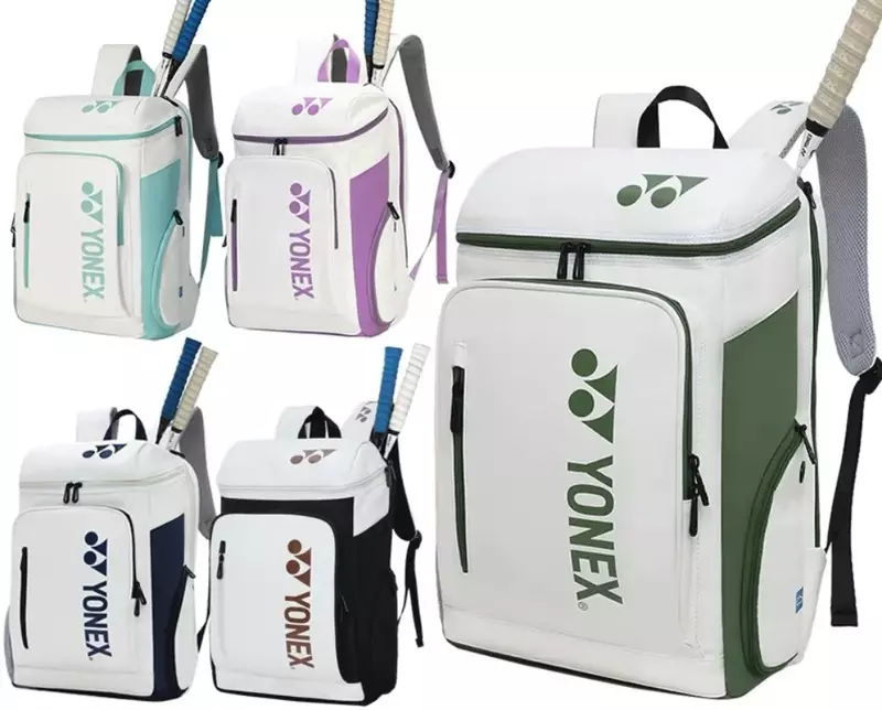 YONEX-حقيبة تنس الريشة المحترفة ولرياضة التنس ، مضرب ذو سعة كبيرة مع حذاء ، جودة عالية ، 2-3