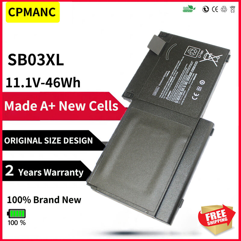 CPMANC جديد CM03XL محمول بطارية لجهاز HP بي EliteBook 740 745 840 850 G1 G2 ZBook 14 HSTNN-DB4Q HSTNN-IB4R HSTNN-LB4R 716724-171