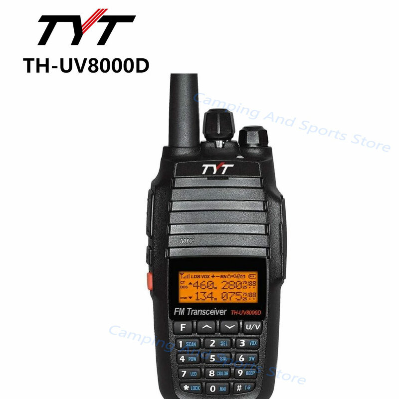 جهاز إرسال واستقبال لحم الخنزير محمول باليد TYT ، ثنائي الاتجاه ، 10 واط ، AM ، من من من من نوع UHF-MHz ، UHF-MHz