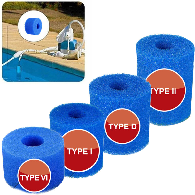 عالمي حمام سباحة الإسفنج تصفية الإسفنج ، نوع I ، II ، VI ، D ، دائم رغوة الإسفنج جزء ل انتكس ، جديد