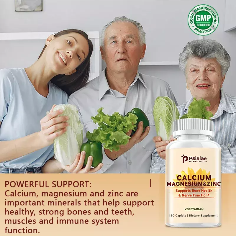 الكالسيوم والمغنيسيوم والزنك لتقوية العظام والعضلات والأسنان ، وتعزيز المناعة