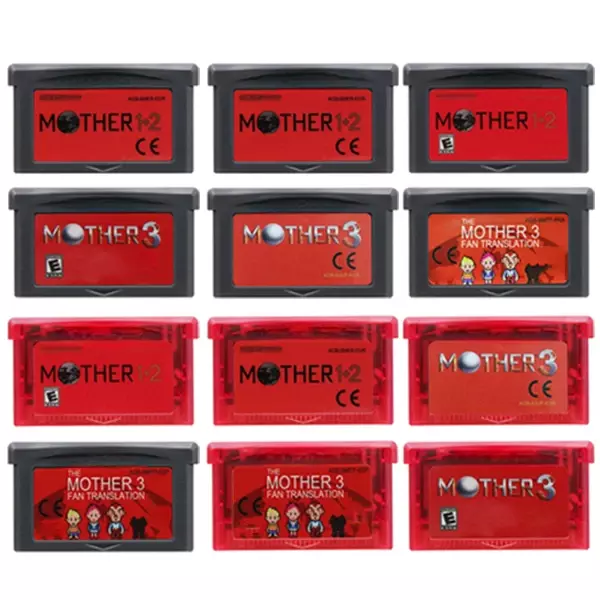 خرطوشة وحدة التحكم في ألعاب الفيديو لـ GBA NDS ، السلسلة الأم ، قشرة رمادية وأحمر ، 32 بت ، بطاقة وحدة التحكم ، 1 ، 2 ، 3 ، الولايات المتحدة الأمريكية ، يورو ، إسب ، نسخة فرا