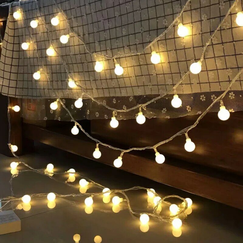 عيد الميلاد النجوم الجنية LED سلسلة أضواء ، ضوء الليل ، جارلاند ، غرفة ، غرفة نوم ، داخلي ، الزفاف ، مصباح الديكور ، 5 متر