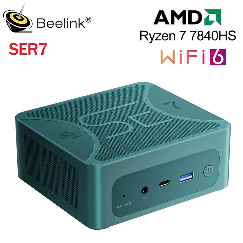 بيلينك-كمبيوتر ألعاب صغير ، SER5 Max ، AMD ، Ryzen 7 ، ro ، 16GB ، GB ، NVME SSD ، SER5 ، 5560U ، SER5 Pro ، 5700U ، SER7 ، 7840HS ، 32G ، 1T