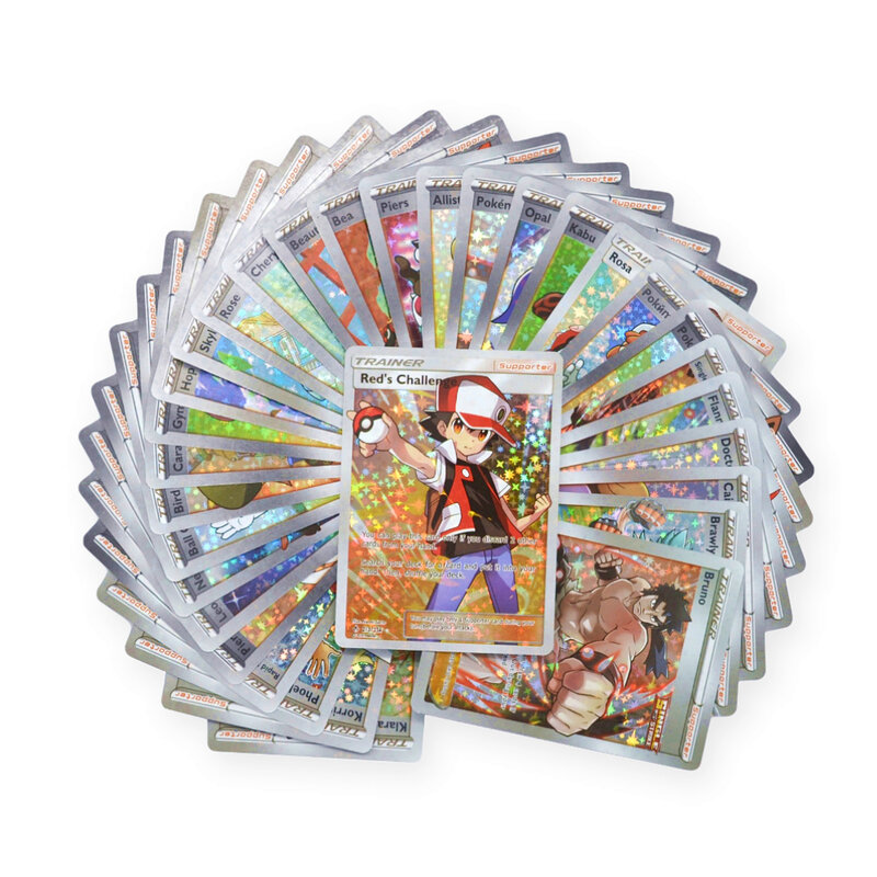 جديد بوكيمون المدرب بطاقات لا تكرار VMAX النسخة الإنجليزية لعبة معركة كارت التجارة مشرقة جمع بطاقات لعب الأطفال الهدايا