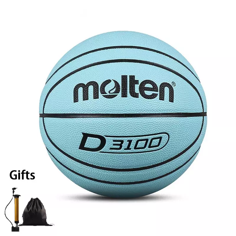 Molten كرة السلة bdmolten Size 350.5 الأصلي لتدريب الشباب والسيدات في الأماكن المغلقة مطابقة كرات السلة كرات اللمس الناعمة