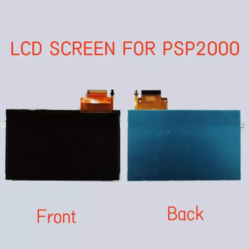 شاشة LCD مناسبة لاستبدال وحدة التحكم في الألعاب سلسلة PSP2000 ، PSP2000