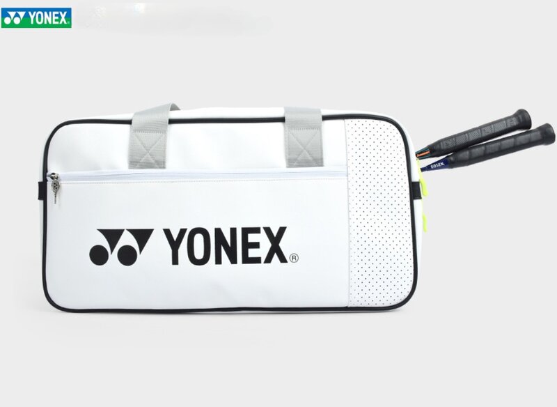 YONEX-حقيبة رياضية متينة وكبيرة السعة ، مضرب تنس الريشة ، حقيبة رياضية ، يمكن أن تعقد 2-3 مضارب تنس ، جودة عالية ، جديد