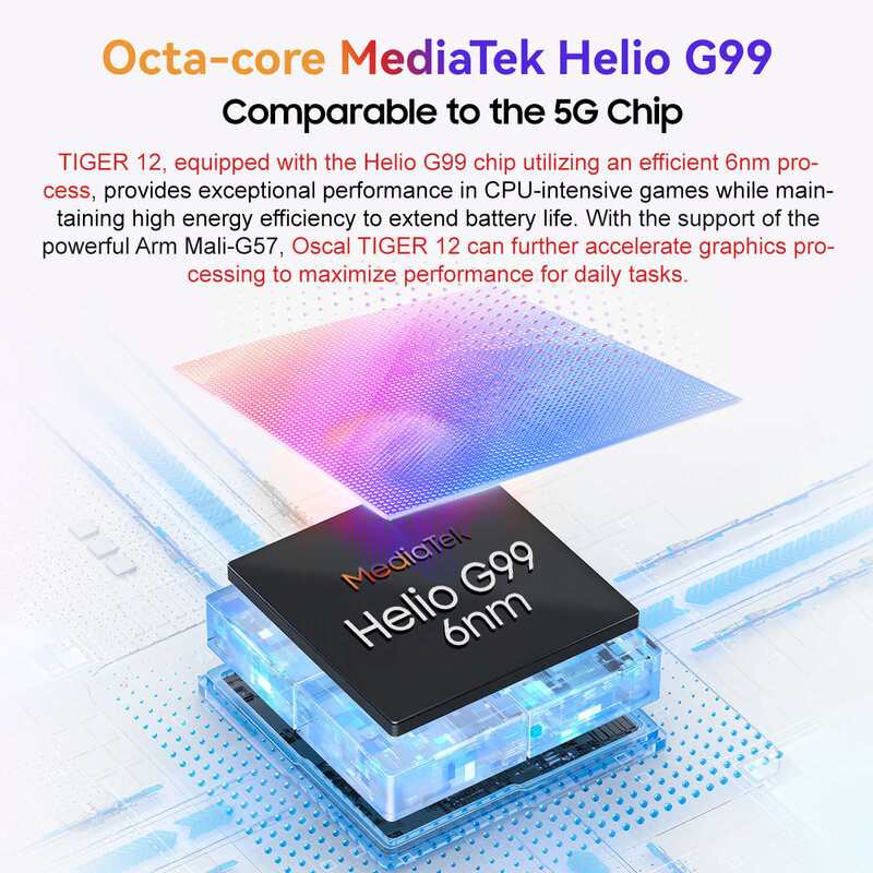 OSCAL-TIGER 12 هاتف ذكي ، أندرويد 13 ، هيليو G99 ، 6.78 "، 120Hz ، 2.4K عرض ، الهاتف الخليوي ، 24GB ، 256GB ، 64MP ، الهاتف المحمول ، العرض العالمي الأول