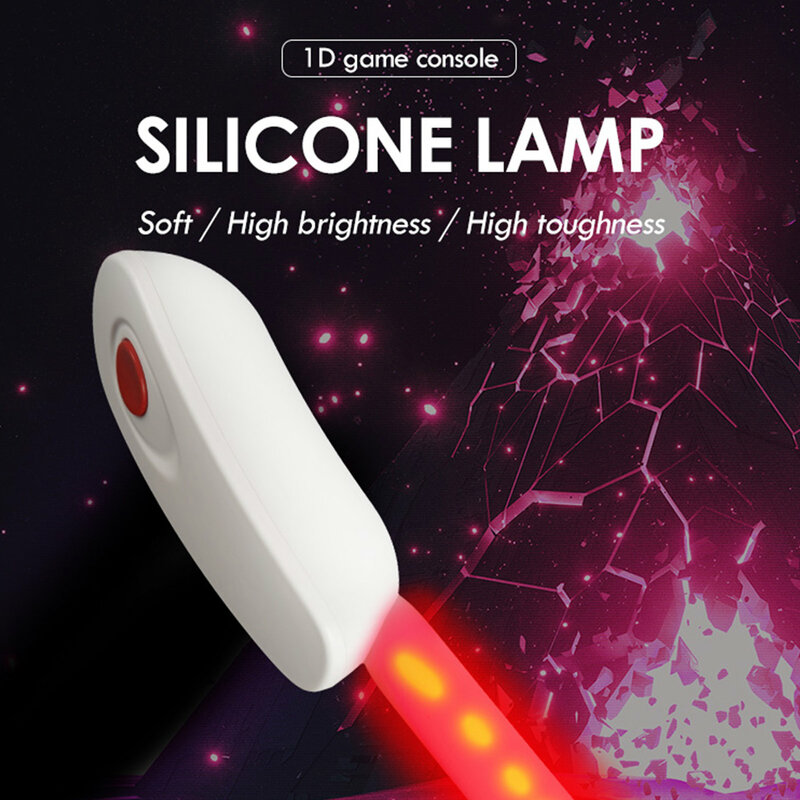 ضوء بونغ 1 D لعبة وحدة التحكم بينغبونغ تصارع LED لعبة كابل 200 RGB ضوء BeadsToggle ضوء لون مزدوج مبارزة قبضة مريحة