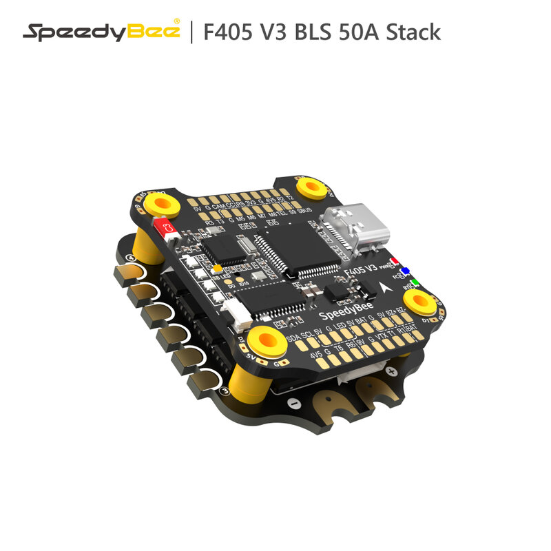 SpeedyBee F405 V3 مكدس BLS 50A 30x30 FC & ESC iNAV betafly Blackbox
